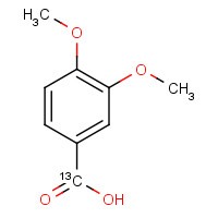 90140-57-1 3,4-Dimethoxy[7-13C]-benzoic Acid chemical structure