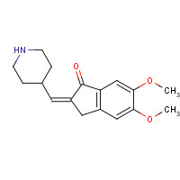 149874-91-9 5,6-Dimethoxy-2-(4-piperidinyl)methyleneindan-1-one (Donepezil Impurity) chemical structure