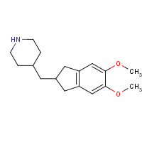 844694-83-3 5,6-Dimethoxy-2-[(4-piperidyl)methyl]indane  (Donepezil Impurity) chemical structure