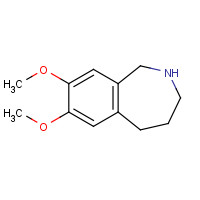 95469-38-8 7,8-Dimethoxy-2,3,4,5-tetrahydro-2-benzazepine chemical structure