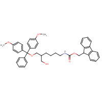 147190-32-7 1-O-Dimethoxytrityl-2-(N-Fmoc)-4-Aminobutyl)-1,3-propanediol,90% chemical structure