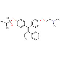 177748-19-5 (E)-1-[4-[2-(N,N-Dimethylamino)ethoxy]phenyl]-1-[4-(trimethylacetoxy)phenyl]-2-phenylbut-1-ene chemical structure