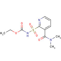 144098-17-9 [[3-[(Dimethylamino)carbonyl]-2-pyridinyl]sulfonyl]carbamic Acid Ethyl Ester chemical structure