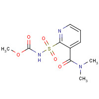 144098-18-0 [[3-[(Dimethylamino)carbonyl]-2-pyridinyl]sulfonyl]carbamic Acid Methyl Ester chemical structure