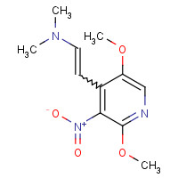 917918-82-2 2,5-Dimethoxy-4-[2-(dimethylamino)ethenyl]-3-nitropyridine chemical structure