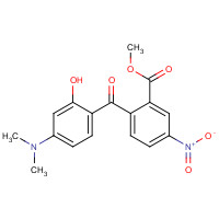 159435-03-7 4-Dimethylamino-2-hydroxy-2'-methoxycarbonyl-4'-nitrobenzophenone chemical structure