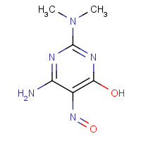 70700-44-6 2-Dimethylamino-4-hydroxy-5-nitroso-6-aminopyrimidine chemical structure
