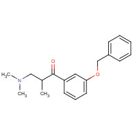 41489-62-7 rac-3-(Dimethylamino)-1-(3-benzyloxyphenyl)-2-methyl-1-propanone chemical structure