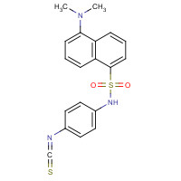102417-94-7 4-(N-1-Dimethylaminonaphthalene-5-sulfonylamino)phenyl Isothiocyanate chemical structure