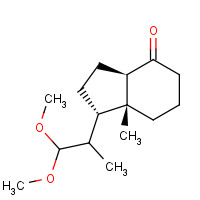 957214-01-6 (1R,3aR,7aR)-1-[(1S)-2,2-Dimethoxy-1-methylethyl]octahydro-7a-methyl-4H-inden-4-one chemical structure