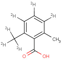 58310-17-1 2,6-Dimethylbenzoic Acid-d6 chemical structure