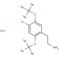 951400-08-1 2,5-(Dimethoxy-d6)-4-chlorophenethylamine Hydrochloride chemical structure