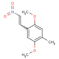 25505-64-0 2,5-Dimethoxy-4-methyl-b-nitrostyrene chemical structure