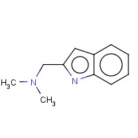 3978-16-3 2-[(Dimethylamino)methyl]indole chemical structure