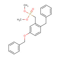 135203-64-4 Dimethyl [(2,5-Dibenzyloxy)phenylmethyl]phosphonate chemical structure