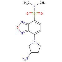 143112-50-9 (S)-4-(N,N-Dimethylaminosulfonyl)-7-(3-aminopyrrolidin-1-yl)-2,1,3-benzoxadiazole chemical structure