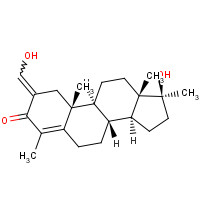 38539-99-0 4,17a-Dimethyl-2-hydroxymethylene Testosterone chemical structure