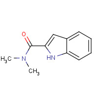 7511-14-0 N',N'-Dimethylindole-2-carboxamide chemical structure