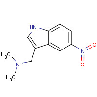 3414-64-0 N,N-Dimethyl-5-nitrotryptamine chemical structure