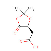 73991-95-4 [(4S)-2,2-Dimethyl-5-oxo-1,3-dioxolan-4-yl]acetic Acid chemical structure