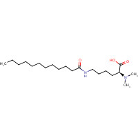 38079-57-1 N2,N2-Dimethyl-N6-(1-oxododecyl)-L-Lysine chemical structure