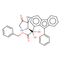 1219402-15-9 3,3-Dimethyl-4-oxo-1-(9-phenylfluorenyl)-proline Benzyl Ester chemical structure