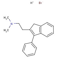 20845-65-2 N,N-Dimethyl-3-phenyl-1H-indene-2-ethanamine Hydrobromide chemical structure
