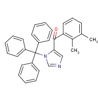 176721-02-1 (2,3-Dimethylphenyl)[1-(trityl)-1H-imidazol-4-yl]methanone chemical structure