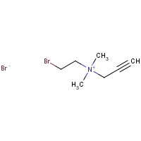 911678-16-5 2-(N,N-Dimethyl-N-propargylammonium)-1-bromoethane Bromide chemical structure
