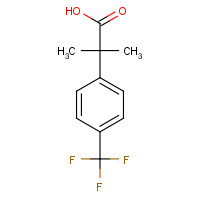32445-89-9 a,a-Dimethyl-4-(trifluoromethyl)benzeneacetic Acid chemical structure
