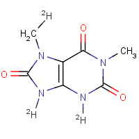 1189713-08-3 1,7-Dimethyluric Acid-d3 chemical structure