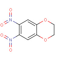 57356-48-6 6,7-Dinitro-2,3-dihydro-benzo[1,4]dioxime chemical structure