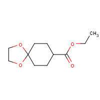 1489-97-0 1,4-Dioxaspiro[4.5]decane-8-carboxylic Acid Ethyl Ester chemical structure