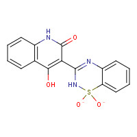 303776-73-0 3-(1,1-Dioxido-2H-1,2,4-benzothiadiazin-3-yl)-4-hydroxy-2(1H)-quinolinone chemical structure
