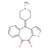 43076-16-0 9,10-Dioxo Ketotifen chemical structure