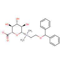 137908-78-2 Diphenhydramine N-b-D-Glucuronide chemical structure