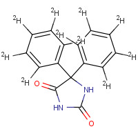 65854-97-9 5,5-(Diphenyl-d10) Hydantoin chemical structure