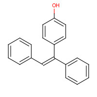 82925-28-8 (Z,E)-1,2-Diphenyl-1-(4-hydroxyphenyl)ethene chemical structure