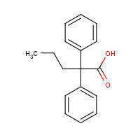 841-32-7 2,2-Diphenylpentanoic Acid chemical structure