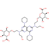 107136-95-8 Dipyridamole Di-O-b-D-glucuronide chemical structure