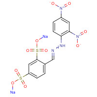 161617-43-2 2,4-Disulfobenzaldehyde-2',4'-dinitrophenylhydrazone Disodium Salt chemical structure