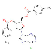 91713-46-1 3,5-O-Ditoluoyl 6-Chloropurine-9-b-D-deoxyriboside chemical structure