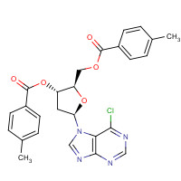 91713-51-8 3,5-O-Ditoluoyl 6-Chloropurine-7-b-D-deoxyriboside chemical structure