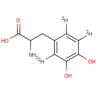 53587-29-4 L-DOPA-2,5,6-d3 chemical structure