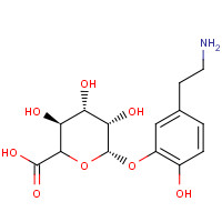 69975-91-3 Dopamine 3-b-D-Glucuronide Sodium Salt chemical structure