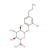 38632-24-5 Dopamine 4-b-D-Glucuronide chemical structure