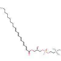 112667-21-7 2-Eicosapentaenoyl-sn-glycerol-3-phosphocholine chemical structure