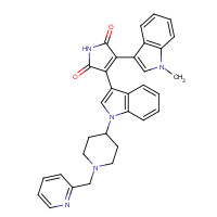 170364-57-5 Enzastaurin chemical structure