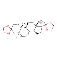 117898-52-9 (5b,6b)-Epoxy-17a-hydroxy-pregnane-3,20-dione-3,20-bis(ethyleneketal) chemical structure