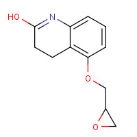 51781-14-7 5-(2,3-Epoxypropoxy)-3,4-dihydrocarbostyril chemical structure